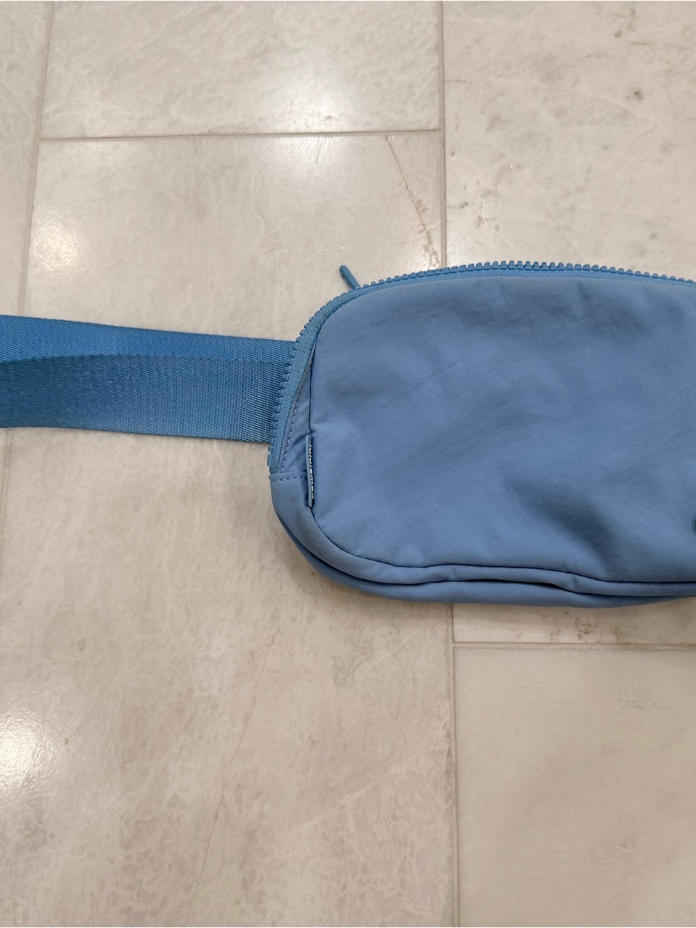 Light Blue Waist Bag - Minimal Everyday Carry